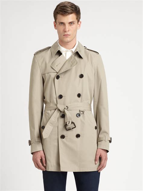 burberry brit trenchcoat herren